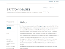 Tablet Screenshot of britton-images.com